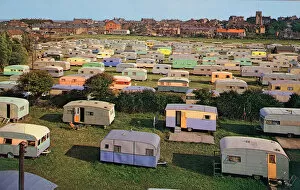 Images Dated 3rd April 2012: Caravans in Martello Camp, Walton-on-the-Naze, Essex
