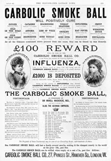 1892 Collection: Carbolic smoke ball