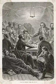 Nationalist Prints: Carbonari Meeting / 1820