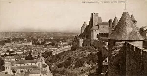 Images Dated 27th February 2018: CARCASSONNE / EVEQUE 1910