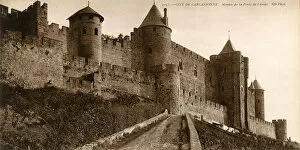 Images Dated 27th February 2018: CARCASSONNE / LAUDE 1910