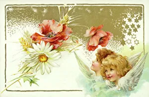 Easter Collection: Card with Cherubs