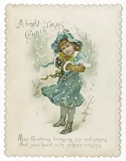 Card - Child in Snow