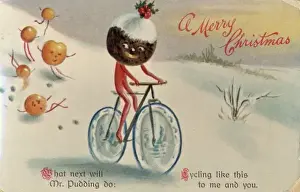 Card; Cycling Pudding