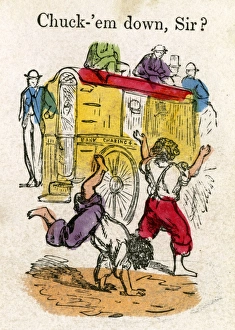 Images Dated 8th August 2017: Card game, The Streets of London
