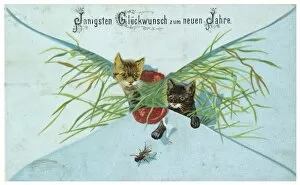 Greenery Gallery: Card; Kittens
