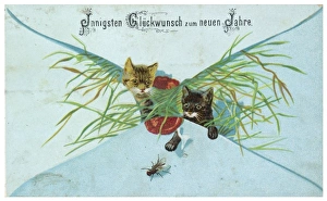 Greenery Gallery: Card; Kittens