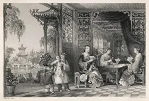 Looked Prints: Card Players in China