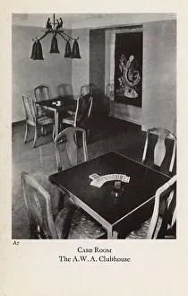 Clubhouse Prints: Card Room - The A. W. A. Clubhouse