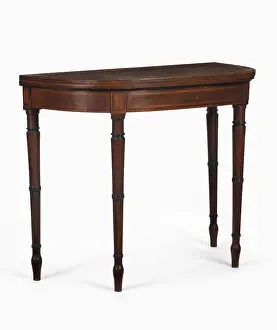 Mahogany Prints: Card table