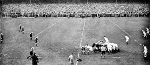Cardiff Arms Park during rugby match between Wales and England to start the season