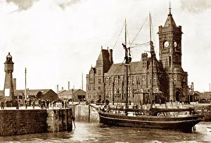 Cardiff Docks early 1900s