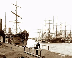 Cardiff Docks Victorian period
