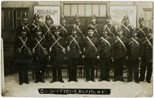 Cardiff Prints: Cardiff Strike - Policemen - Tonypandy Riots
