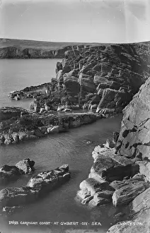 Cardigan Coast at Gwybert on Sea