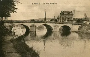 The Cardinal Bridge at Brive-la-Gaillarde, France