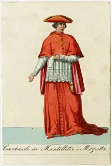 Cardinale Prints: Cardinal in Manteletta