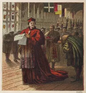 Viii Prints: Cardinal Wolsey