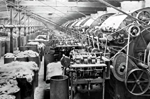 Carding Prints: Carding machines, Textile Mill