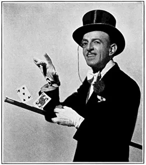 1937 Collection: Cardini - Magician (Richard Valentine Pitchford)