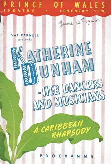 Katherine Gallery: A Caribbean Rhapsody (programme cover)