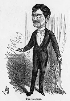 Caricature of the actor Charles Coghlan