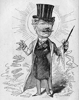Dapper Prints: Caricature, Alfred Vance, English music hall singer