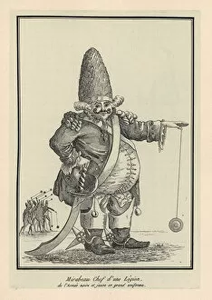 Caricature of Andre Boniface Louis Riqueti