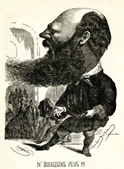 Caricature, Andre Disderi, French photographer