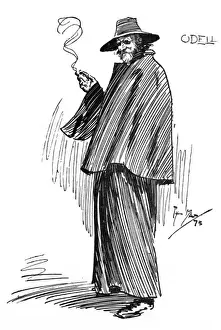 Savage Prints: Caricature of Barry Eric Odell Pain - English journalist