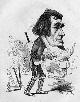 Election Prints: Caricature of Benjamin Disraeli -- His Last Innings