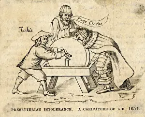 Presbyterian Prints: Caricature against C. II