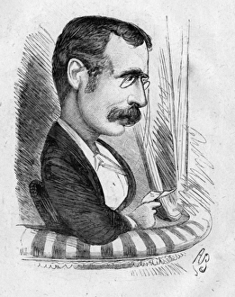 Images Dated 25th January 2016: Caricature, Clement Scott, English theatre critic
