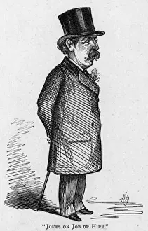 Caricature of the comic author Robert Reece