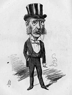 Lennox Gallery: Caricature of Dr Lennox Browne, ENT specialist