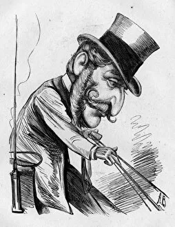 Images Dated 1st February 2016: Caricature of the Duke of Beaufort