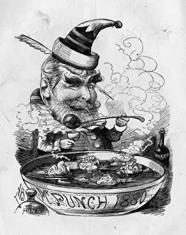 Appointed Prints: Caricature of F C Burnand, newly appointed Punch editor