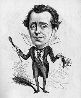 Images Dated 25th January 2016: Caricature of Fred MacCabe, actor