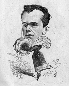 Images Dated 25th January 2016: Caricature of Harry Paulton, actor and dramatist