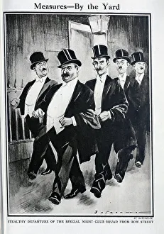 Measures Prints: Caricature illustration, by Batchelor