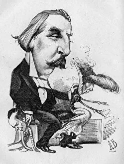Images Dated 2nd February 2016: Caricature of John Hollingshead, theatre manager