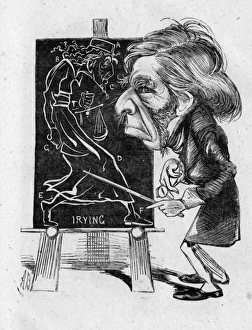 Images Dated 25th January 2016: Caricature of John Ruskin, English art critic
