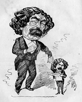 Ballad Collection: Caricature of John Sims Reeves, English tenor