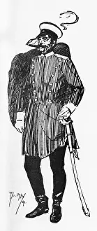 Caricature of Otto Von Bismarck by Phil May