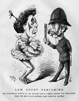 Caricature of Richard Claude Belt, English sculptor Caricature of Richard Claude Belt, English sculptor