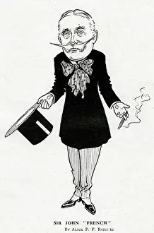Frenchman Prints: Caricature, Sir John French as a Frenchman, WW1