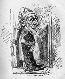 Images Dated 29th January 2016: Caricature of W E Gladstone, Liberal Prime Minister