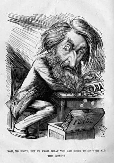 Images Dated 10th February 2016: Caricature, William Booth, founder of Salvation Army