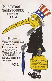 Liar Collection: Caricature - William Eugene Pussyfoot Johnson