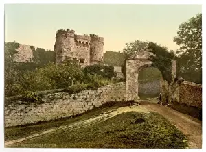 Carisbrooke Prints: Carisbrocke (i. e. Carisbrooke), the castle, Isle of Wight